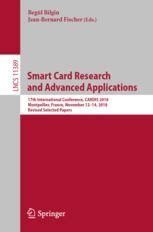 smart card conference 2018|Smart Card Research and Advanced Application Conference .